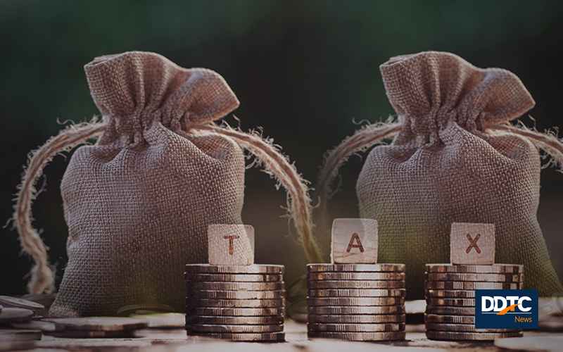 Illustration of tax revenue collection