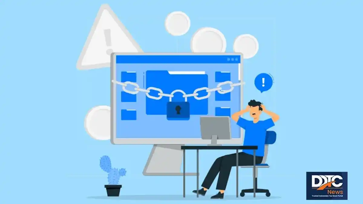 Illustration of bank account blockage for tax debtors