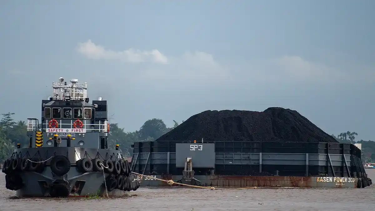 Coal stockpile