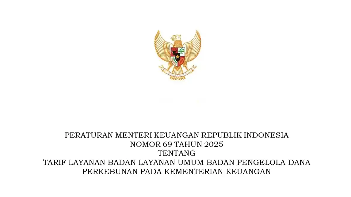 Foto Menteri Keuangan Purbaya Yudhi Sadewa saat mengumumkan PMK No. 69/2025