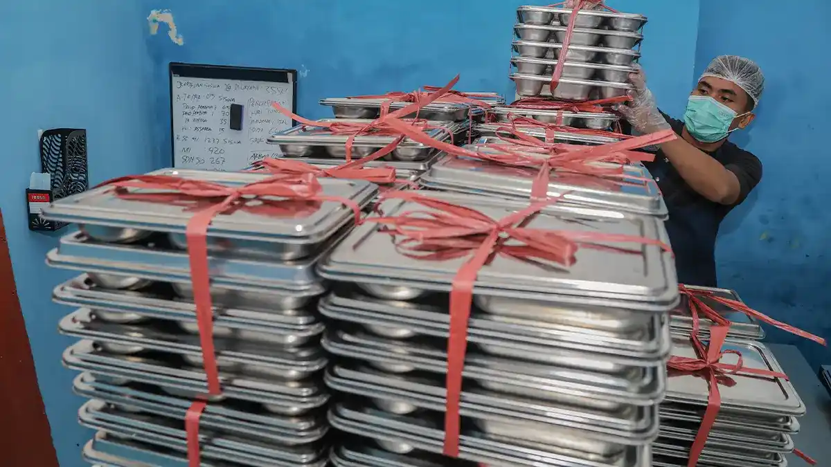 Distribusi unit layanan MBG di seluruh Indonesia