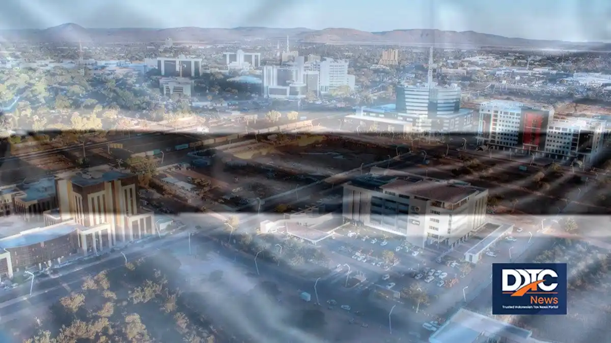 Landscape view of Botswana highlighting its natural scenery