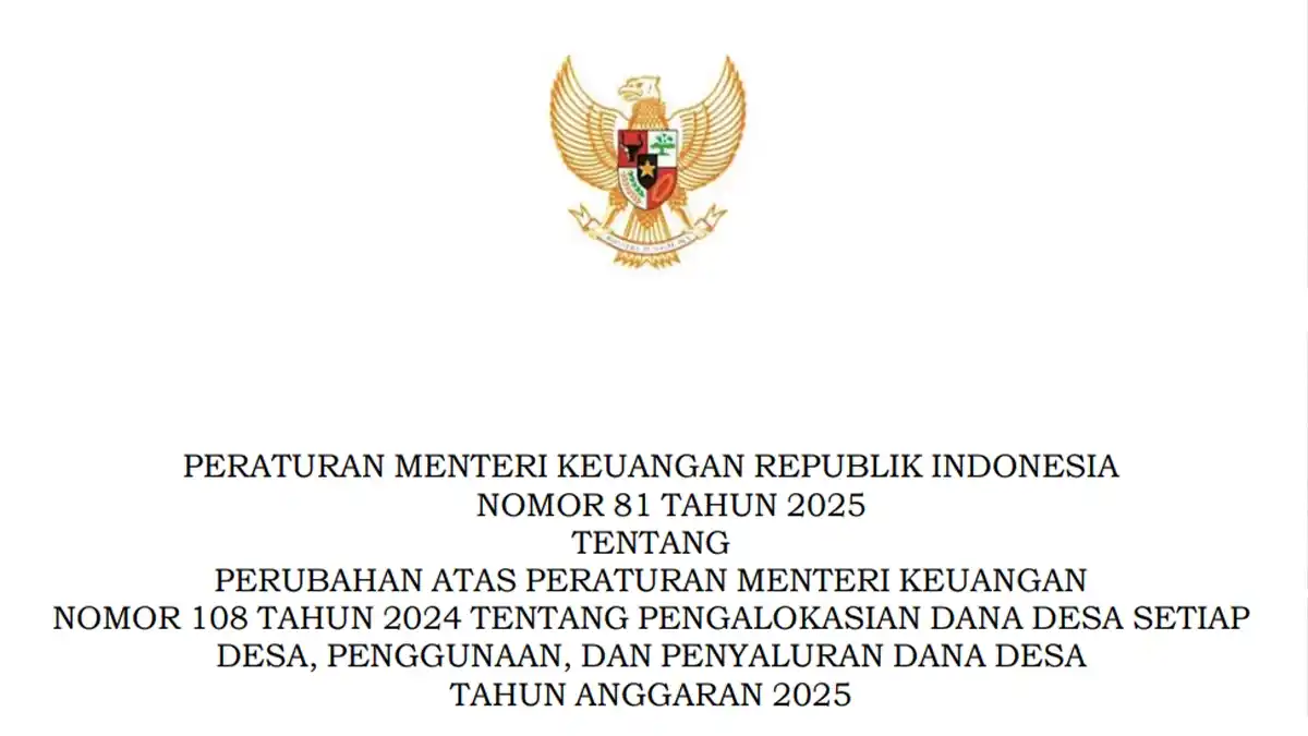 Koperasi Merah Putih Jadi Syarat Dana Desa 2025