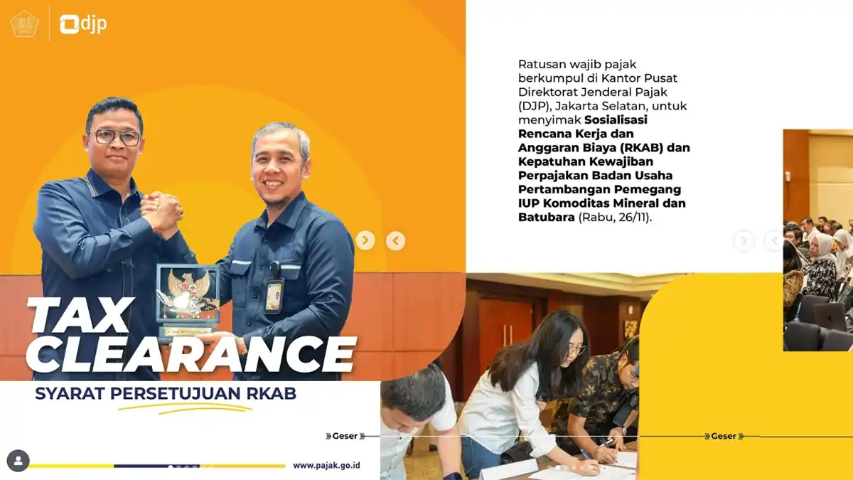 Kepatuhan Pajak Jadi Syarat Persetujuan RKAB Tambang Minerba