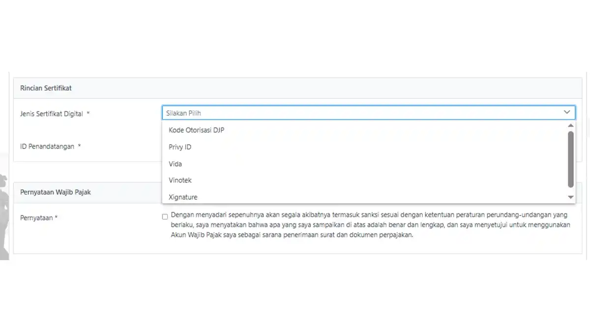 Perbedaan Kode Otorisasi dan Sertifikat Elektronik di Coretax
