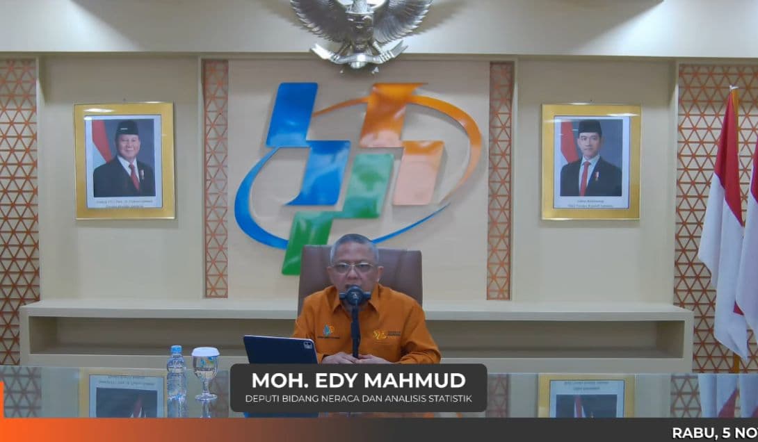 BPS: Ekonomi Indonesia Tumbuh 5,04 persen pada Kuartal III 2025