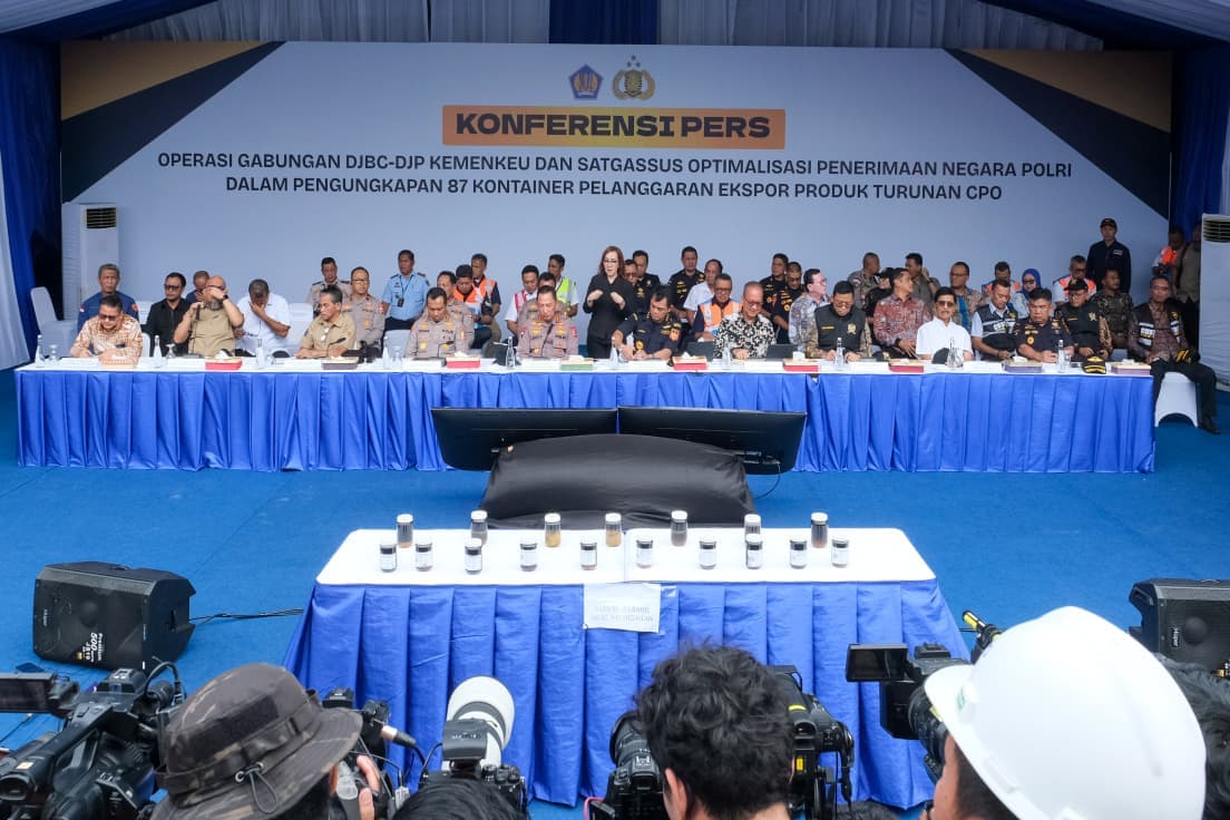 Polri, Kemenkeu Bongkar Pelanggaran Bea Keluar pada 87 Kontainer