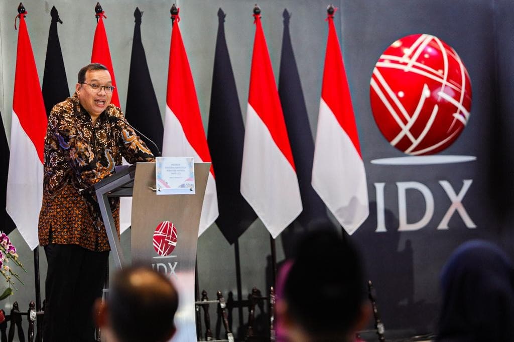 Chart showing 8.08 million stock investors on Indonesia Stock Exchange as of October 2025