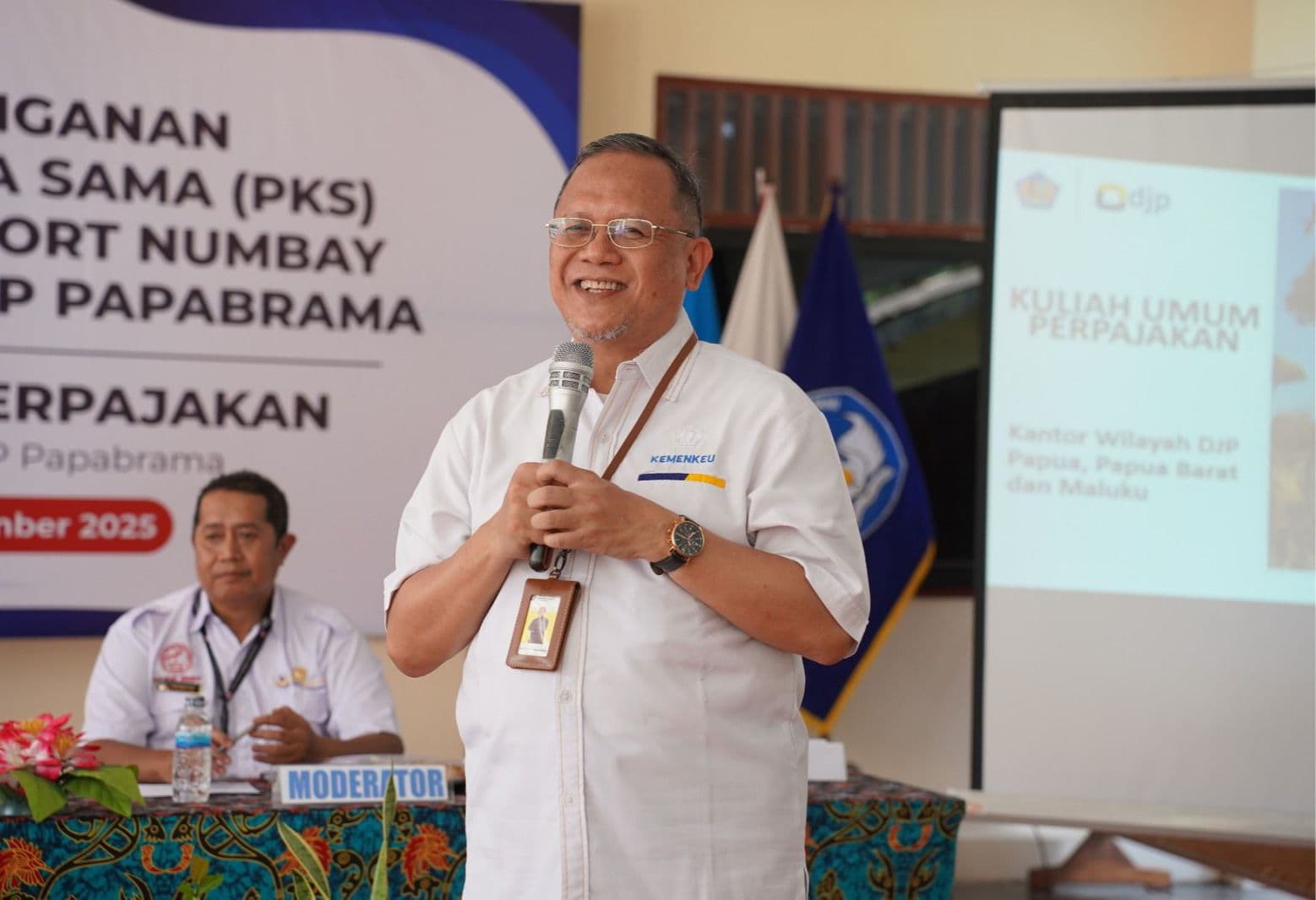 Penerimaan Pajak Papua Baru 49,08 Persen Hingga Oktober 2025