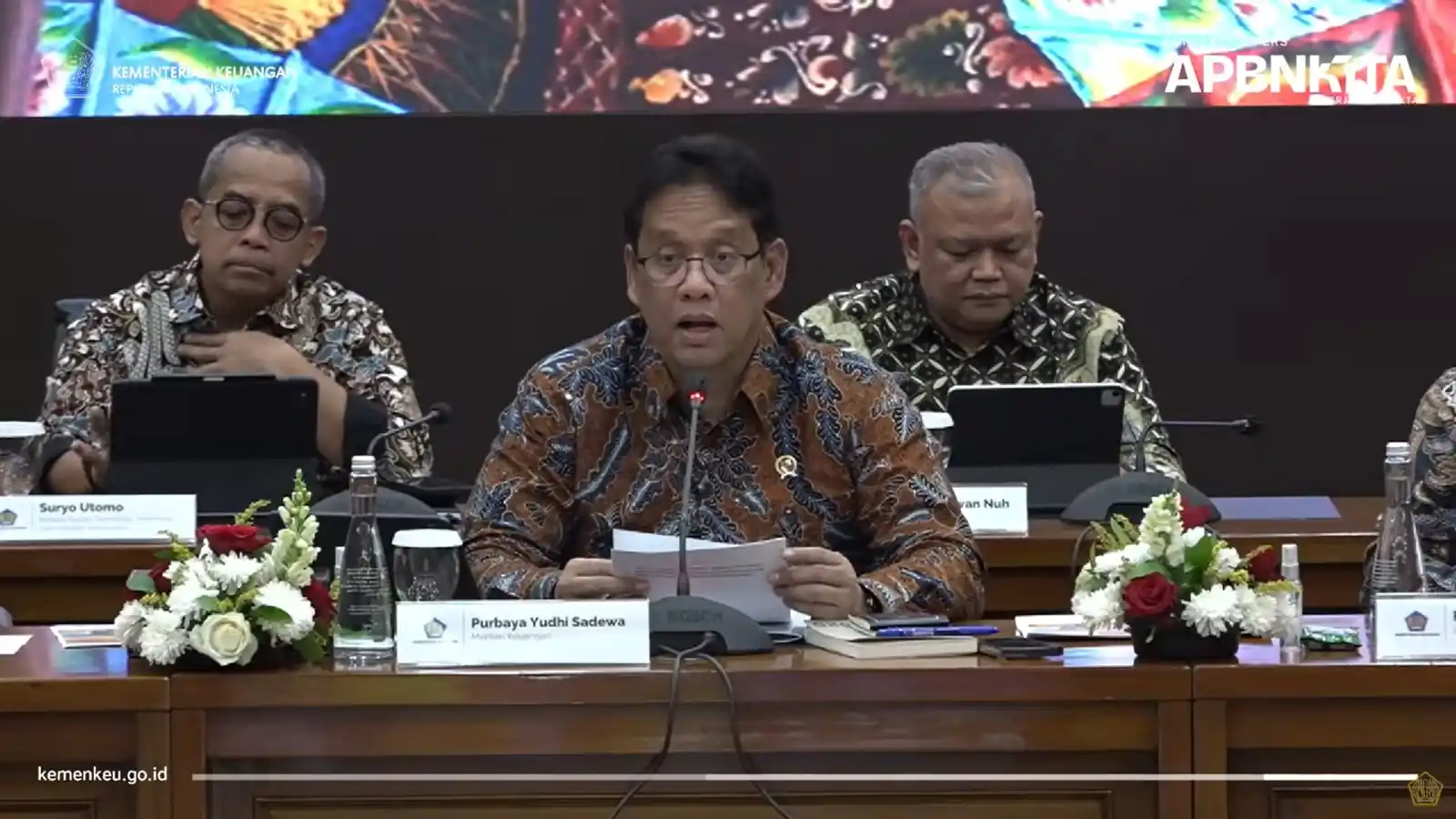 Illustration representing Indonesia's state budget deficit