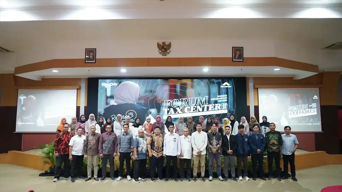 Forum tax center bersama perwakilan universitas di Sidoarjo