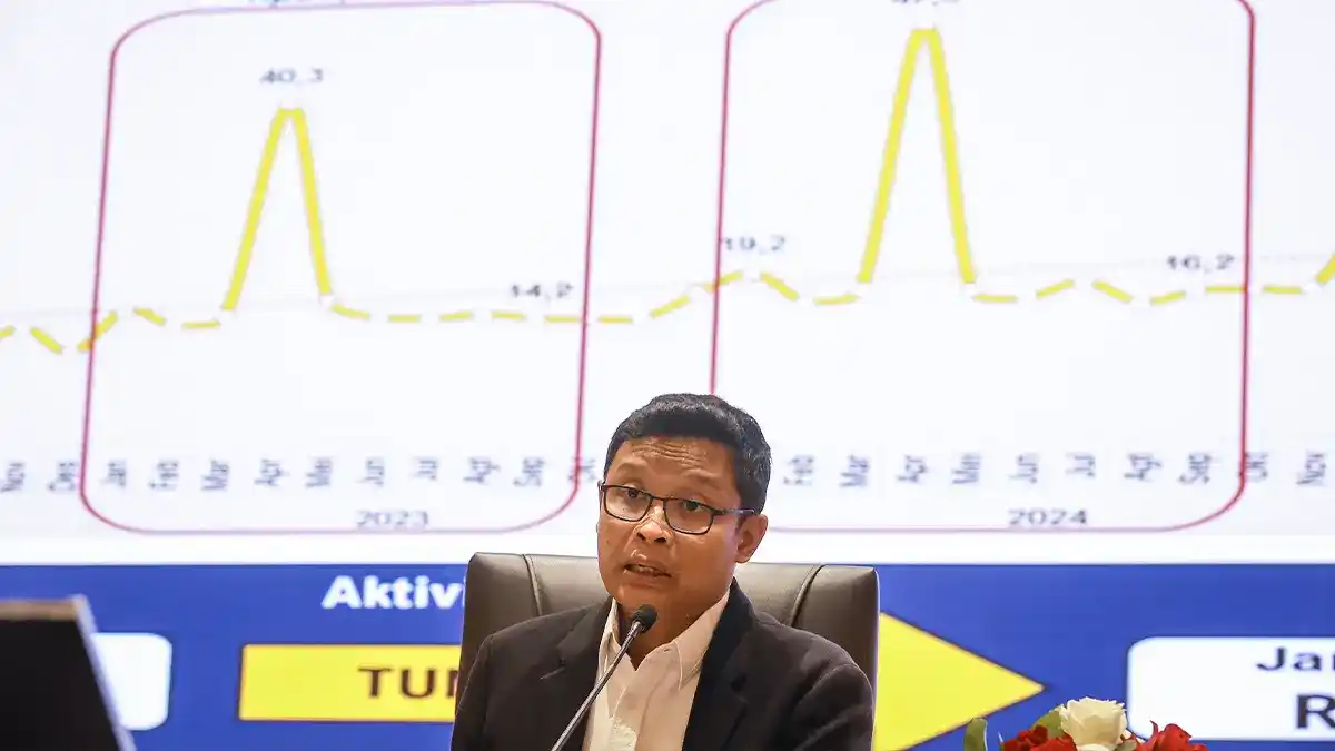 Direktur Jenderal Pajak Bimo Wijayanto menjelaskan langkah pengawasan pajak