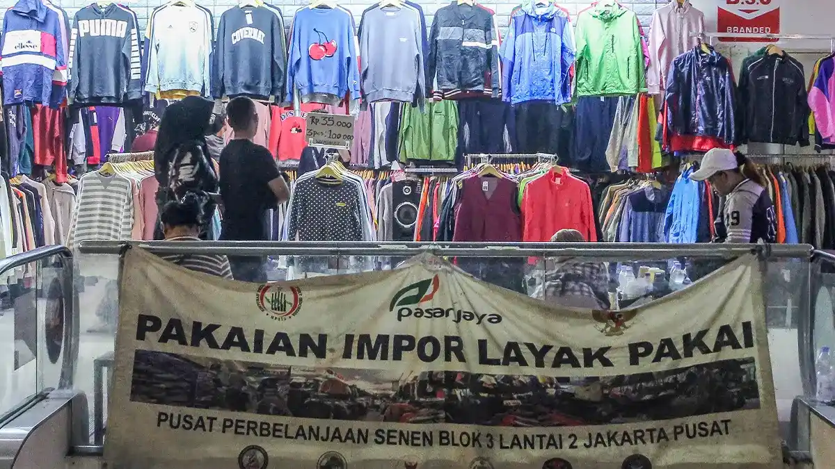 Purbaya Yudhi Sadewa berbicara tentang pembatasan impor balpres