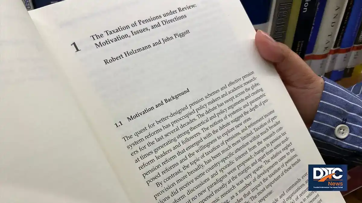 Sampul buku The Taxation of Pensions