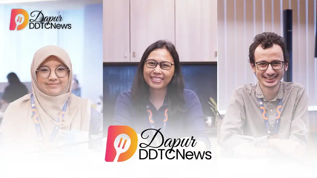 Illustration of pension and tax discussion in Dapur DDTCNews program