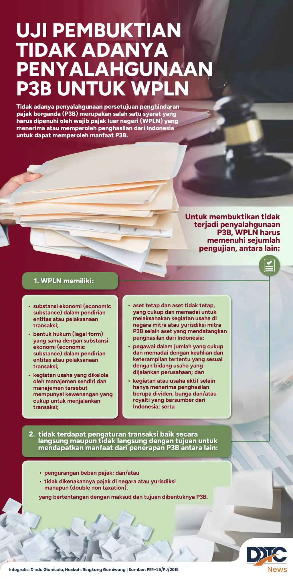 Tax authority verification of P3B usage for foreign taxpayers