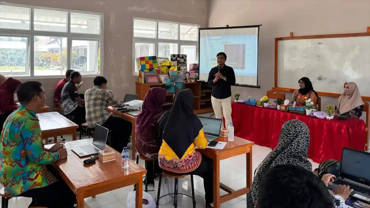 Tax officials and education staff at Coretax activation briefing in Panaragan