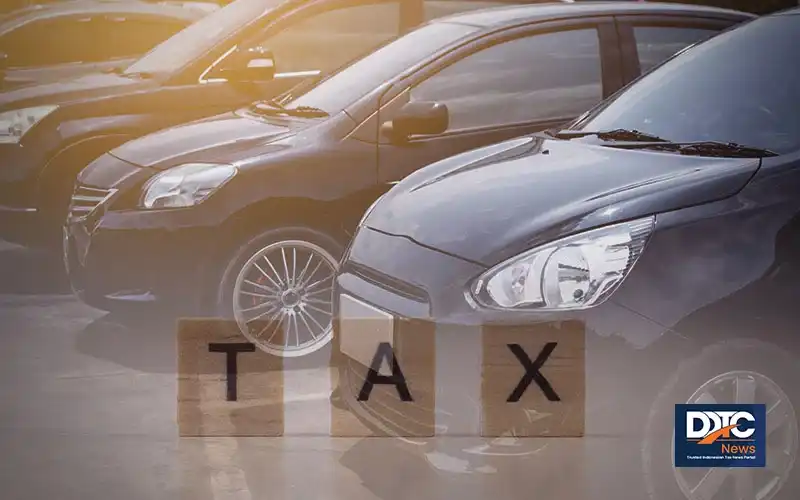 Illustration showing vehicle tax arrears in Bengkulu province