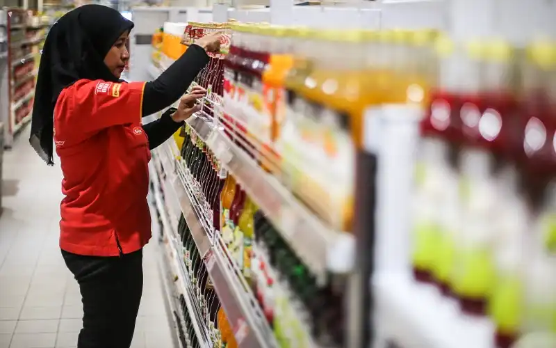 Diagram showing proposed excise tax on sweetened packaged drinks (MBDK)