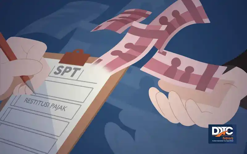 NTS representative discussing VAT refund issues with Indonesian tax officials