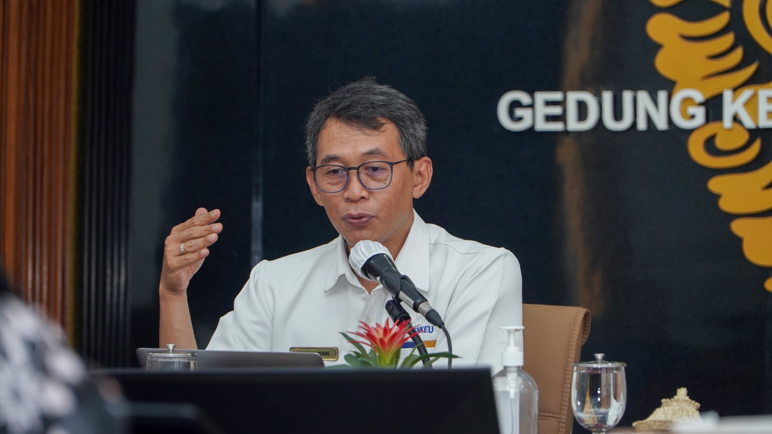 Chart showing Bali tax revenue of IDR 11.64 trillion up to September 2025