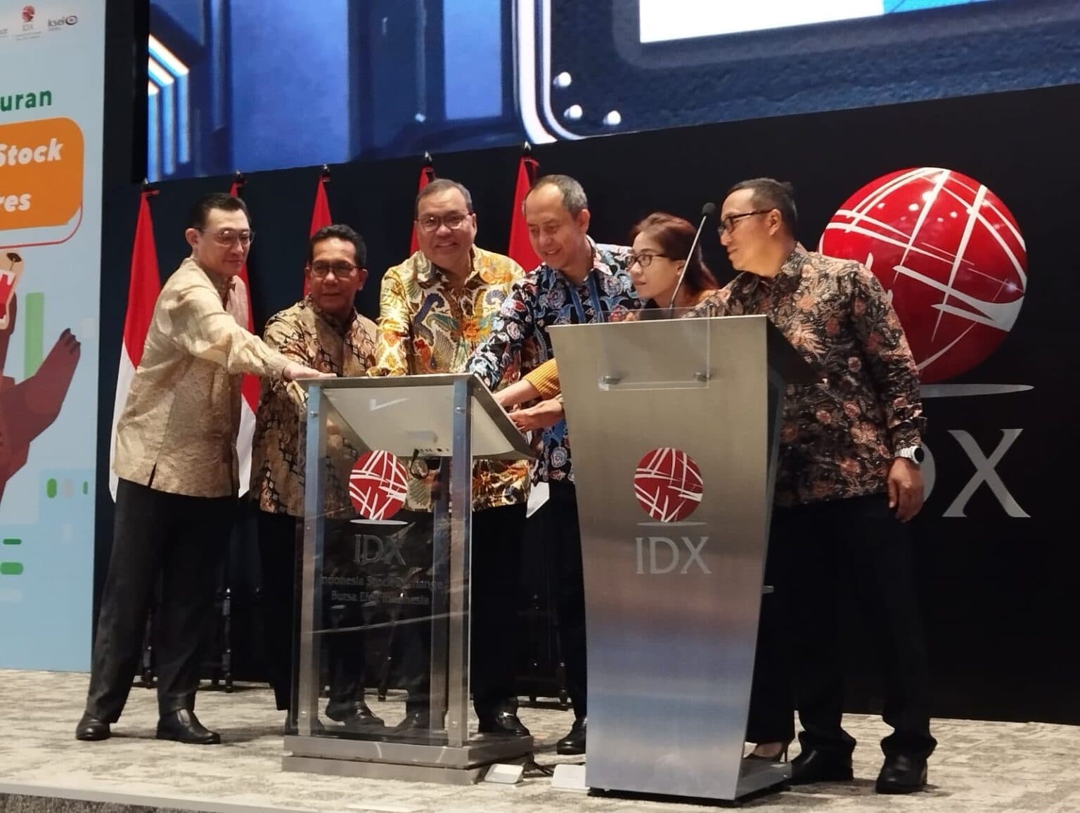 IDX meeting hall during the 2025 extraordinary shareholders meeting