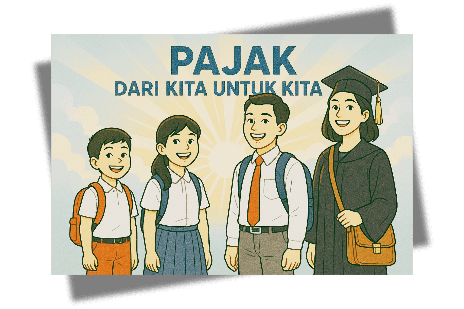 Illustration of tax inclusion program in schools